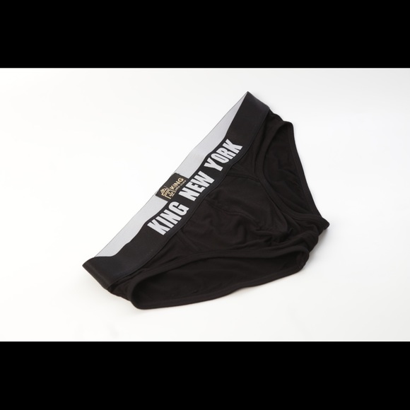 KING NEW YORK , Brief , bamboo fabric underwear.(BLACK) - Picture 2 of 15